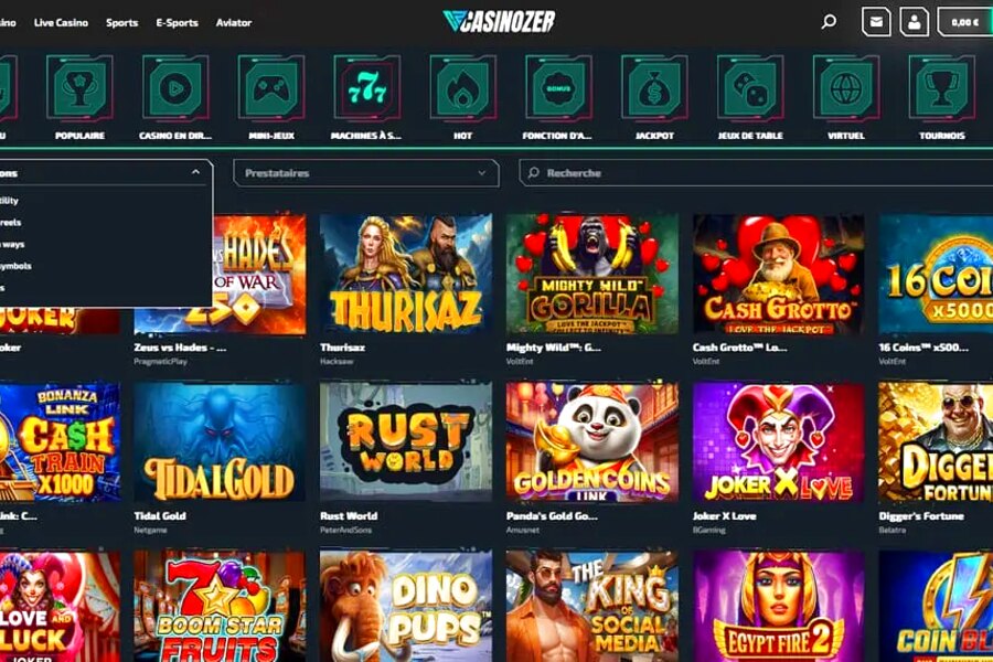 Cazinozer Casino Connexion - Accédez à Votre Compte