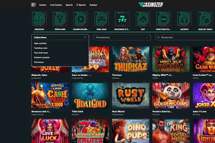 Cazinozer Casino : Codes Promo Exclusifs pour Joueurs